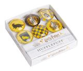 Книга Harry Potter: Hufflepuff Glass Magnet Set Insight Editions