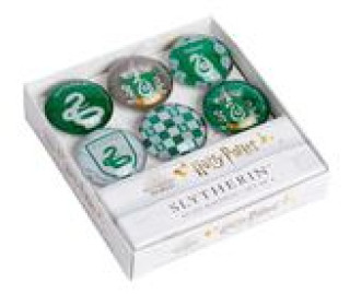 Carte Harry Potter: Slytherin Glass Magnet Set Insight Editions