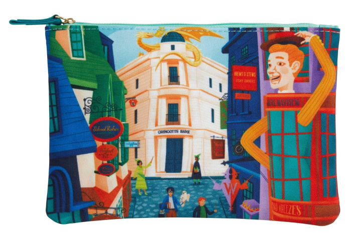 Kniha Harry Potter: Exploring Diagon Alley Accessory Pouch Insight Editions