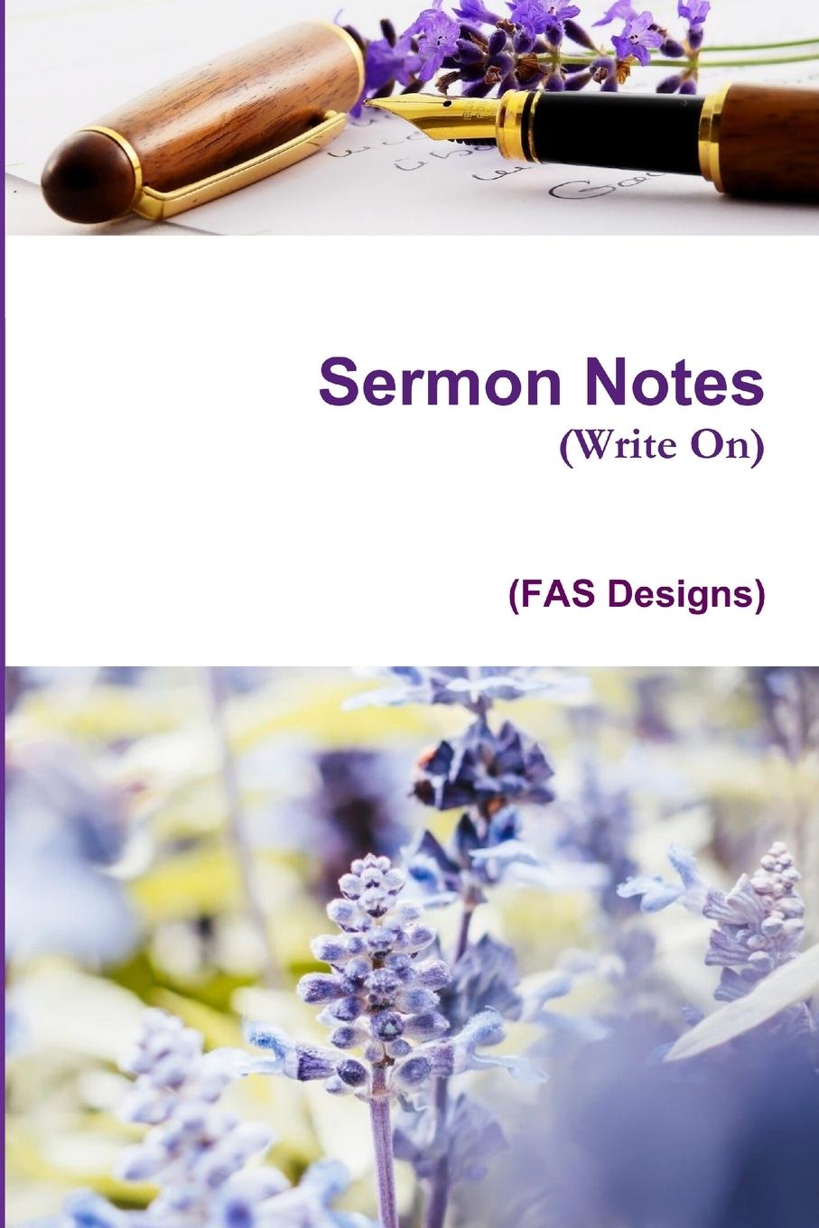 Carte Sermon Notes Fay Singleton