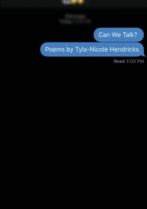 Livro Can We Talk? Tyla-Nicole Hendricks