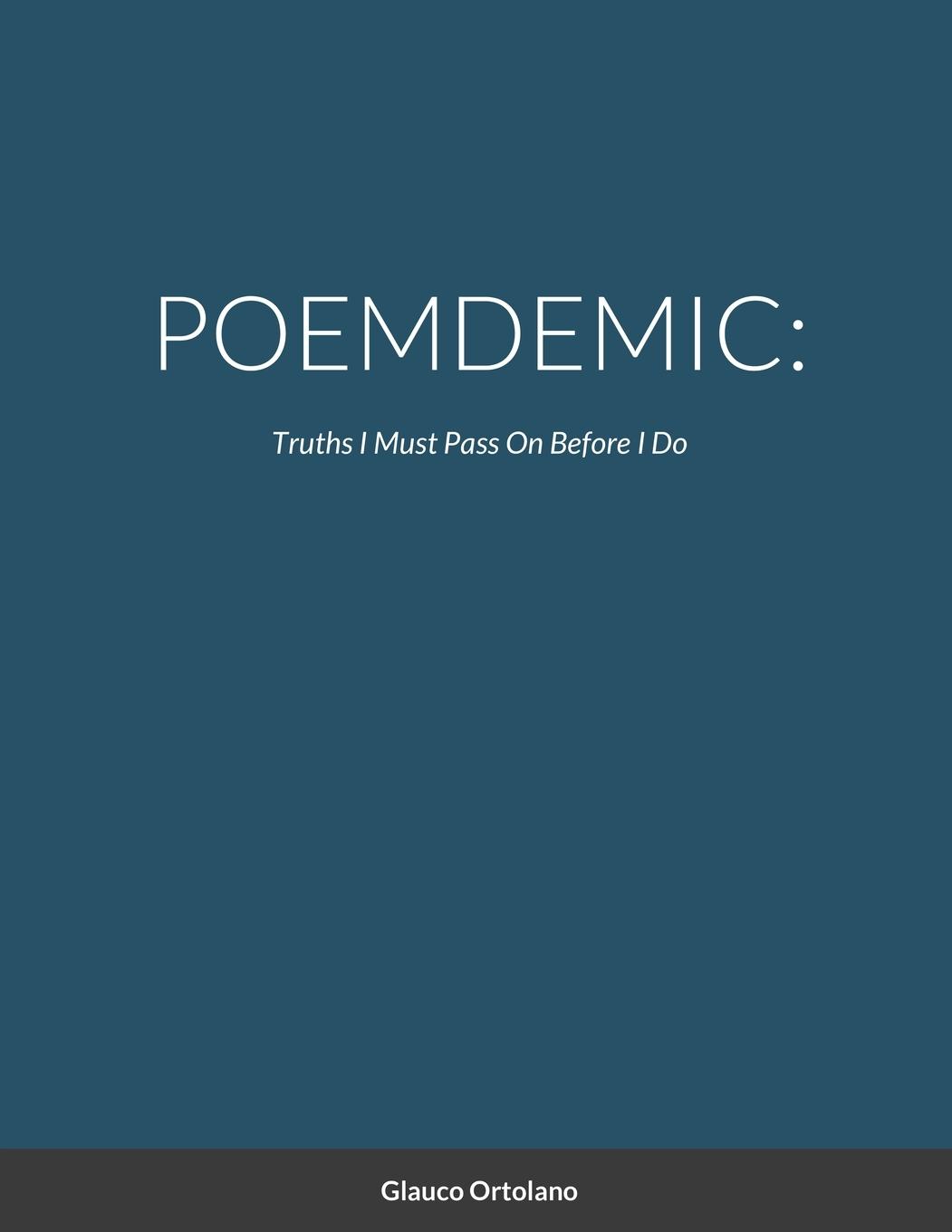 Βιβλίο Poemdemic Glauco Ortolano