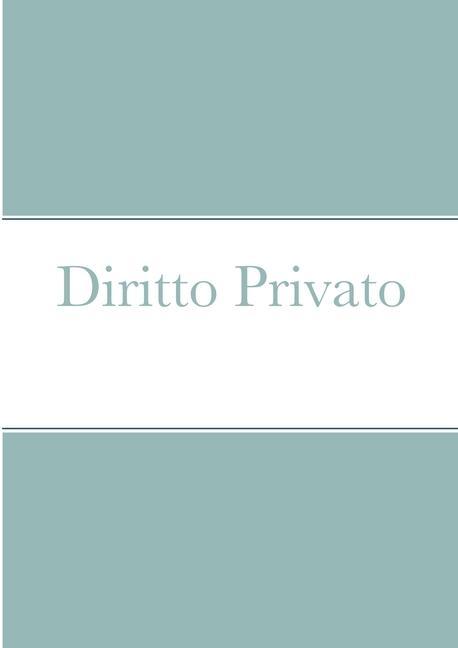 Boek Diritto Privato Pasquale Spagnoletti