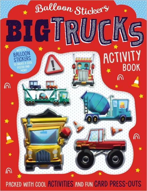 Kniha Big Trucks Activity Book James Dillon