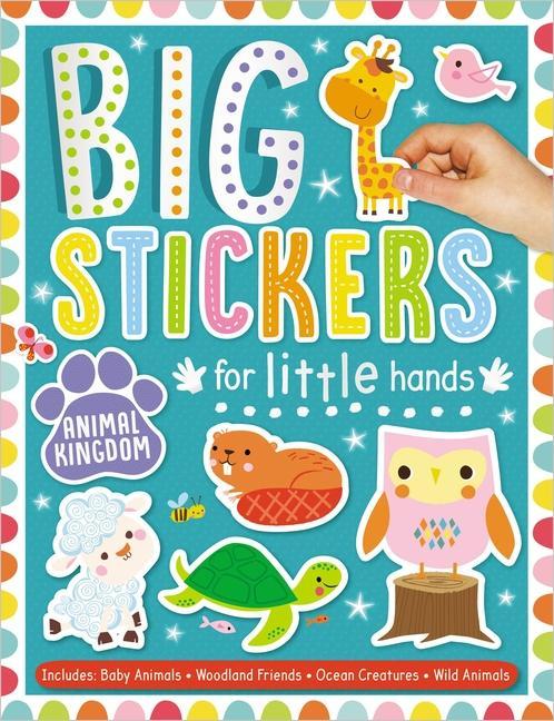 Carte Big Stickers for Little Hands Animal Kingdom Veronique Petit
