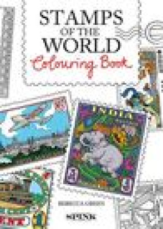 Книга Stamps of the World Colouring Book 
