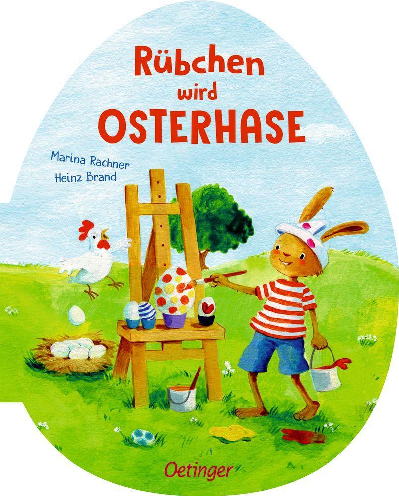 Kniha Rübchen wird Osterhase Marina Rachner