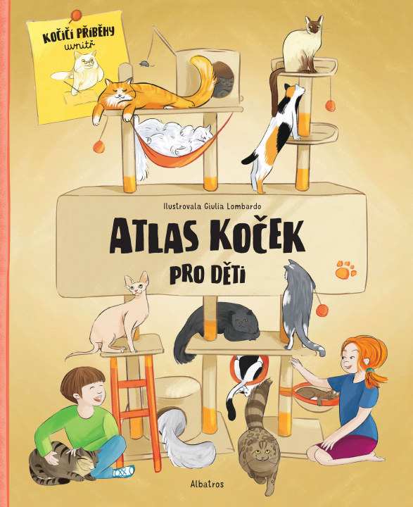 Könyv Atlas koček pro děti Jana Sedláčková