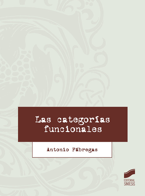 Audio Las categorías funcionales ANTONIO FABREGAS