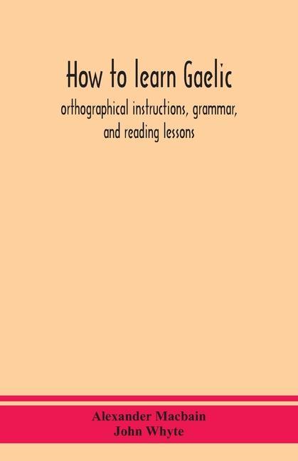 Kniha How to learn Gaelic John Whyte