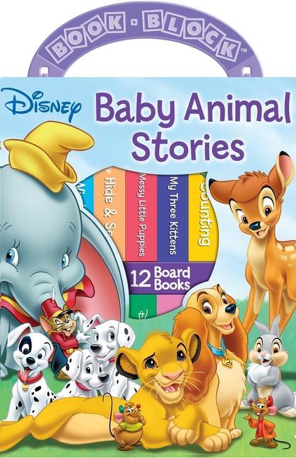 Книга Disney: Baby Animal Stories 12 Board Books: 12 Board Books Pi Kids