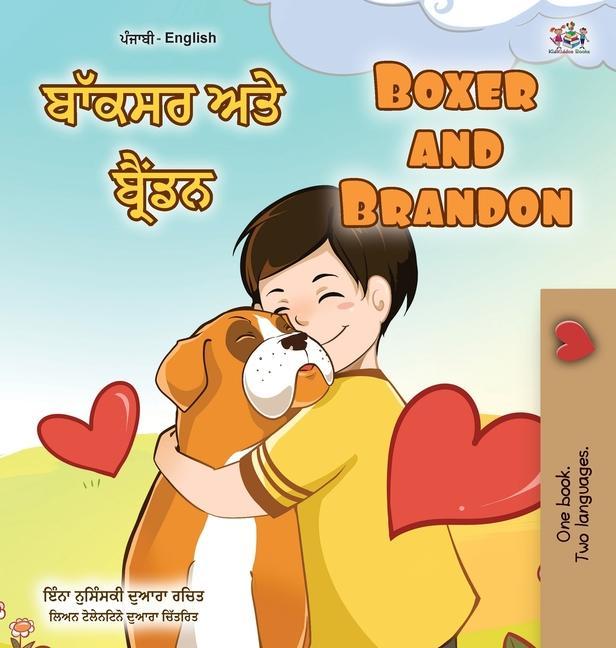 Carte Boxer and Brandon (Punjabi English Bilingual Book for Kids - Gurmukhi) Inna Nusinsky