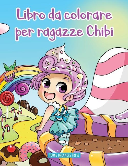 Kniha Libro da colorare per ragazze Chibi Fairy Crocs