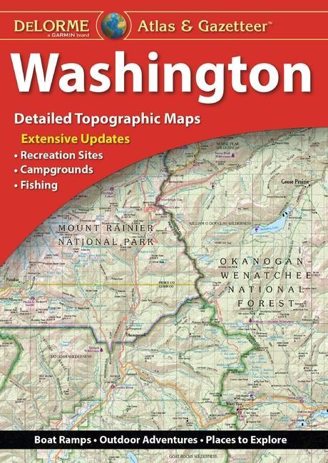 Kniha Delorme Atlas & Gazetteer: Washington: Dewa 
