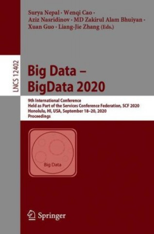 Knjiga Big Data - BigData 2020 Wenqi Cao