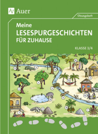Boek Meine Lesespurgeschichten für Zuhause - Klasse 3/4 Sven Rook