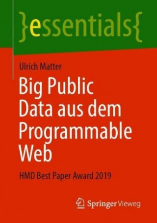 Könyv Big Public Data aus dem Programmable Web 