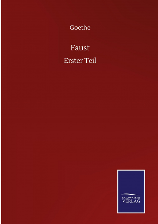 Knjiga Faust Goethe