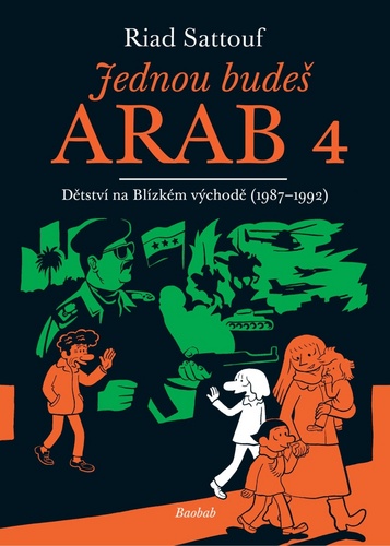 Kniha Jednou budeš Arab 4 Riad Sattouf