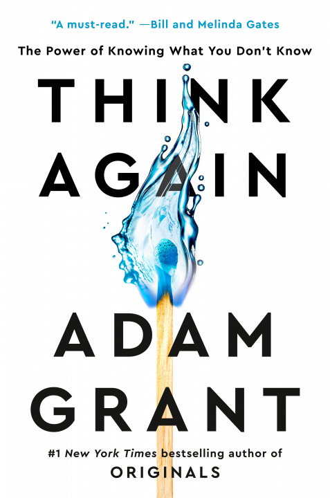 Książka Think Again Adam Grant