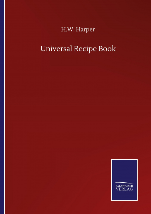Knjiga Universal Recipe Book H. W. Harper