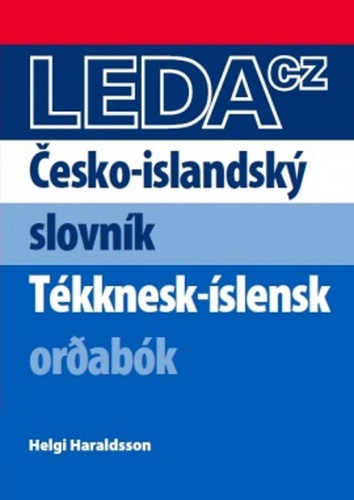 Kniha Česko-islandský slovník Helgi Haraldsson