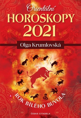 Kniha Orientální horoskopy 2021 Olga Krumlovská