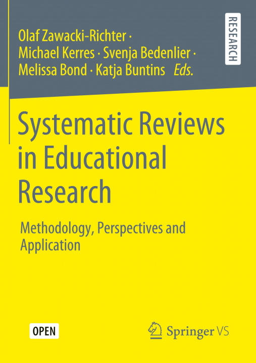 Kniha Systematic Reviews in Educational Research Michael Kerres