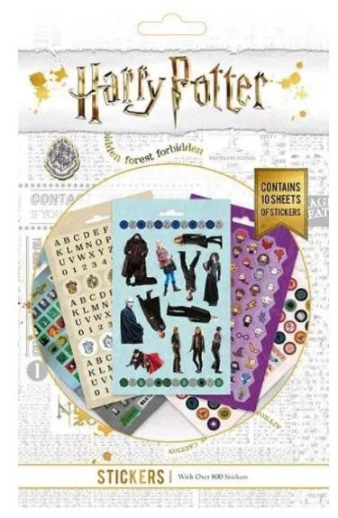 Papírenské zboží Set samolepek Harry Potter 