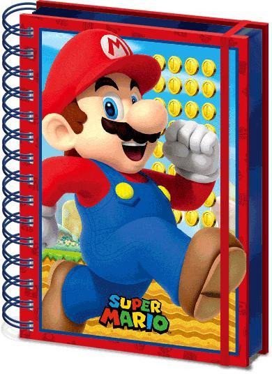 Papírenské zboží Zápisník Super Mario 3D (A5) 
