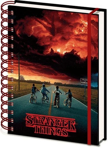 Papírenské zboží Blok Stranger Things Upside Down A5 