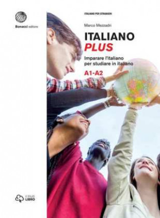 Книга Italiano plus A1-A2. Corsi di italiano con esercizi + multilibro 