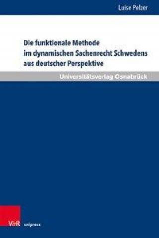 Kniha Die funktionale Methode im dynamischen Sachenrecht Schwedens aus deutscher Perspektive 