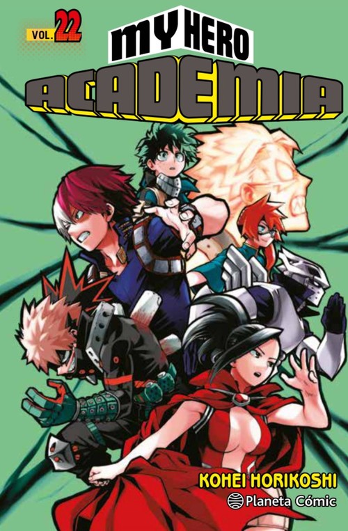 Audio My Hero Academia nº 22 Kohei Horikoshi