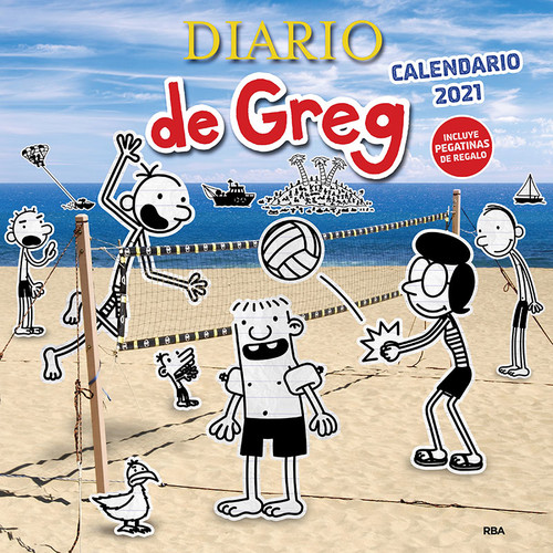 Книга Calendario de Greg 2021 Jeff Kinney