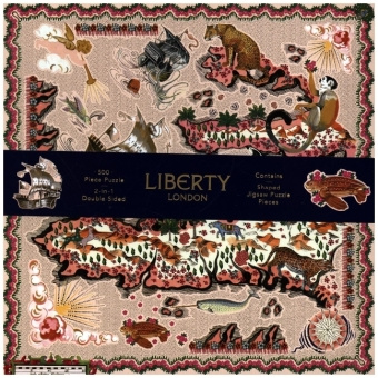Játék Liberty Maxine 500 Piece Double Sided Puzzle With Shaped Pieces 