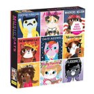 Könyv Music Cats 500 Piece Family Puzzle 
