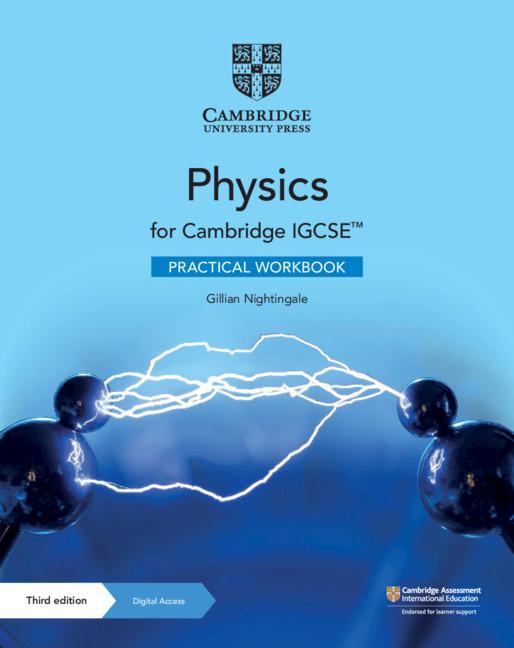 Книга Cambridge Igcse(tm) Physics Practical Workbook with Digital Access (2 Years) [With Access Code] 