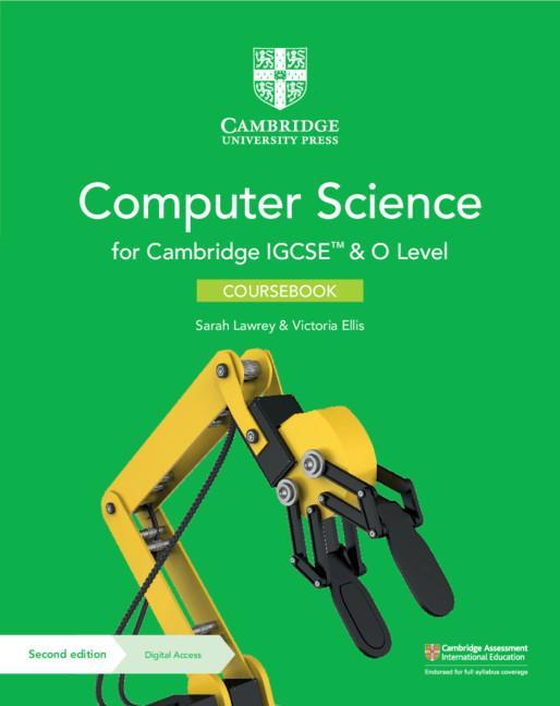 Książka Cambridge IGCSE (TM) and O Level Computer Science Coursebook with Digital Access (2 Years) Sarah Lawrey