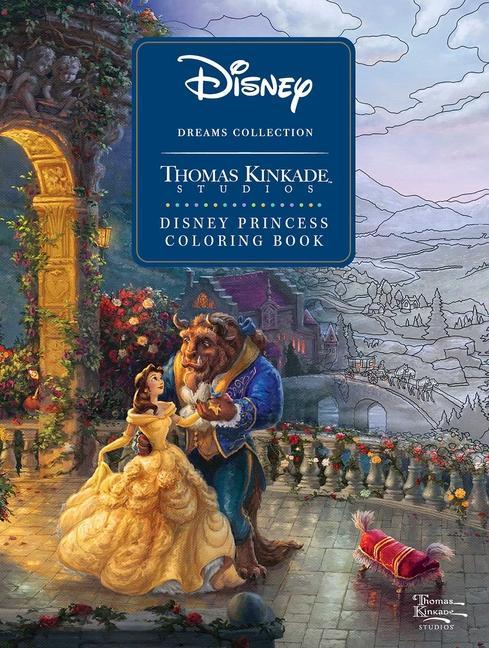 Könyv Disney Dreams Collection Thomas Kinkade Studios Disney Princess Coloring Book Thomas Kinkade