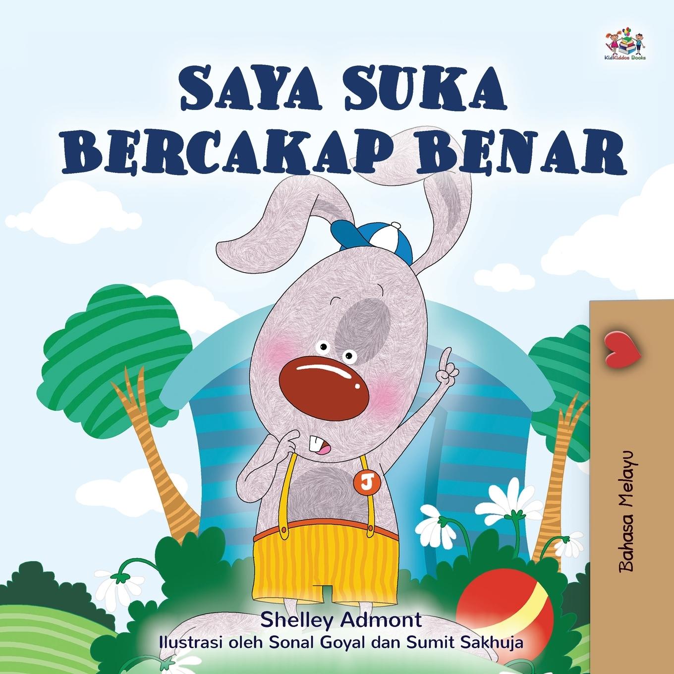 Kniha I Love to Tell the Truth (Malay Children's Book) Kidkiddos Books