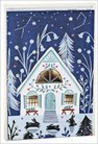 Tiskovina Cozy Winter Cabin Big Notecard Set 