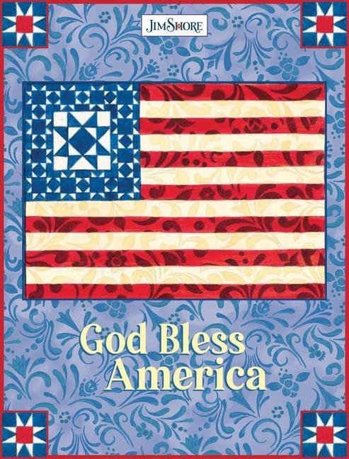 Koledar/Rokovnik God Bless America Lined Journal Jim Shore
