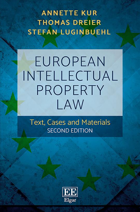 Book European Intellectual Property Law Annette Kur