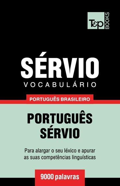 Kniha Vocabulario Portugues Brasileiro-Servio - 9000 palavras 