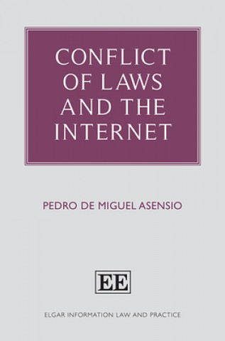Kniha Conflict of Laws and the Internet Pedro De Miguel Asens