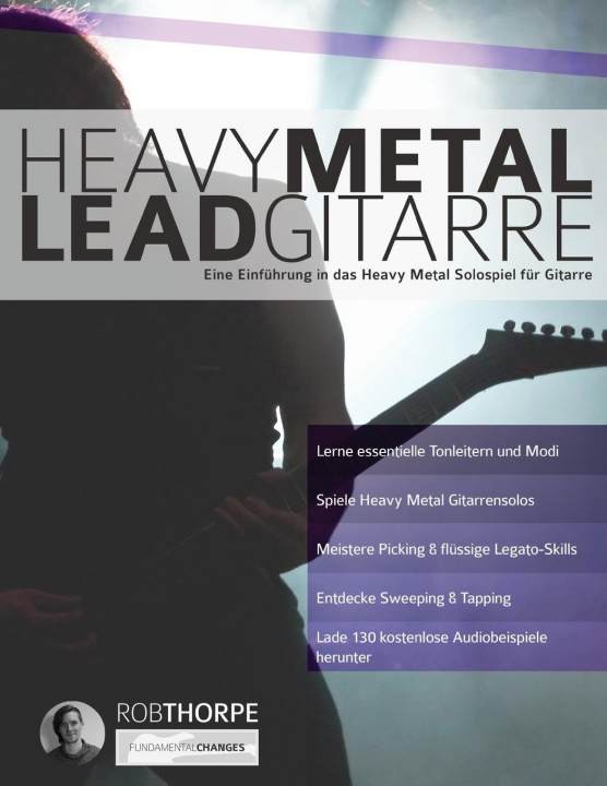 Kniha Heavy Metal Leadgitarre Rob Thorpe