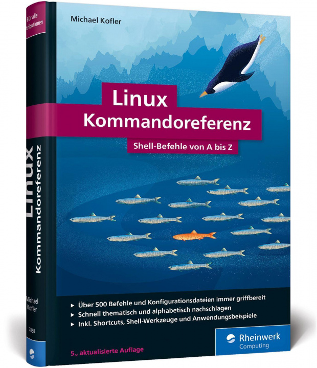 Kniha Linux Kommandoreferenz 