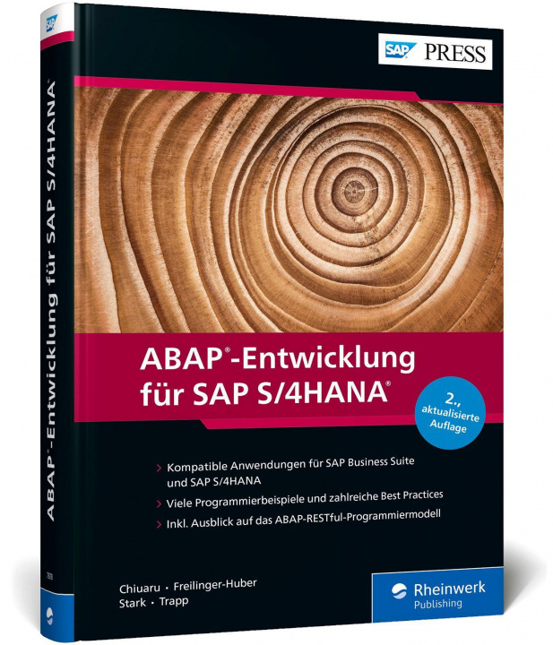 Książka ABAP-Entwicklung für SAP S/4HANA Timo Stark