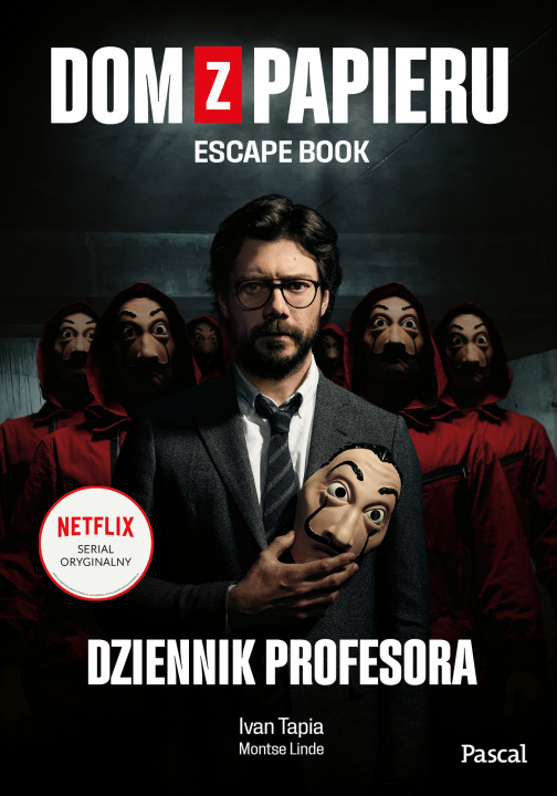 Книга Dom z papieru. Dziennik Profesora. Escape book Ivan Tapia